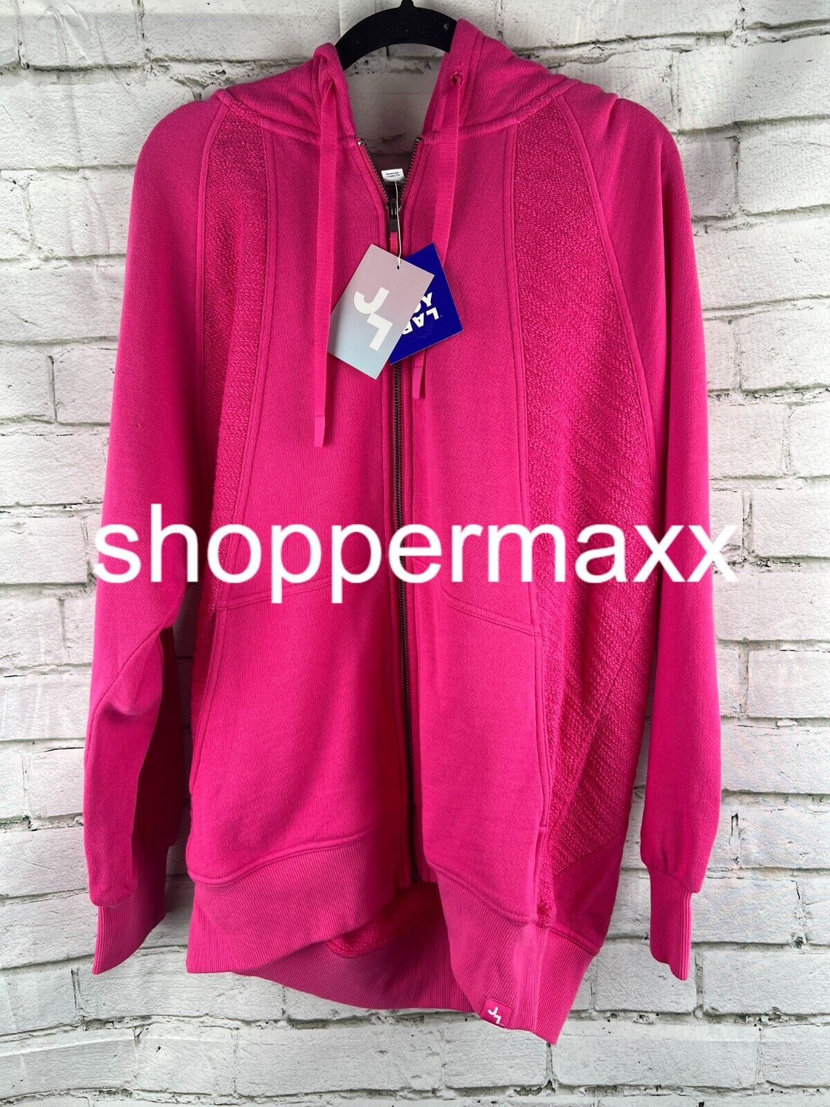 Women's Full Zip Hoodie - JoyLab, Pink, XS