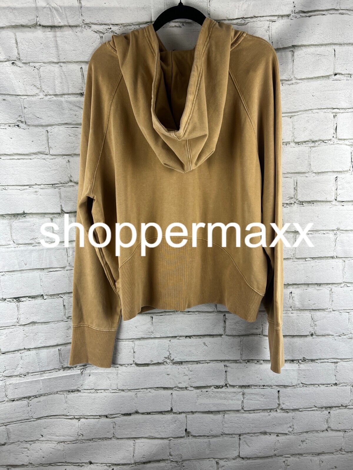 Women's 1/2 Zip Fleece Pullover - JoyLab, Beige, XL