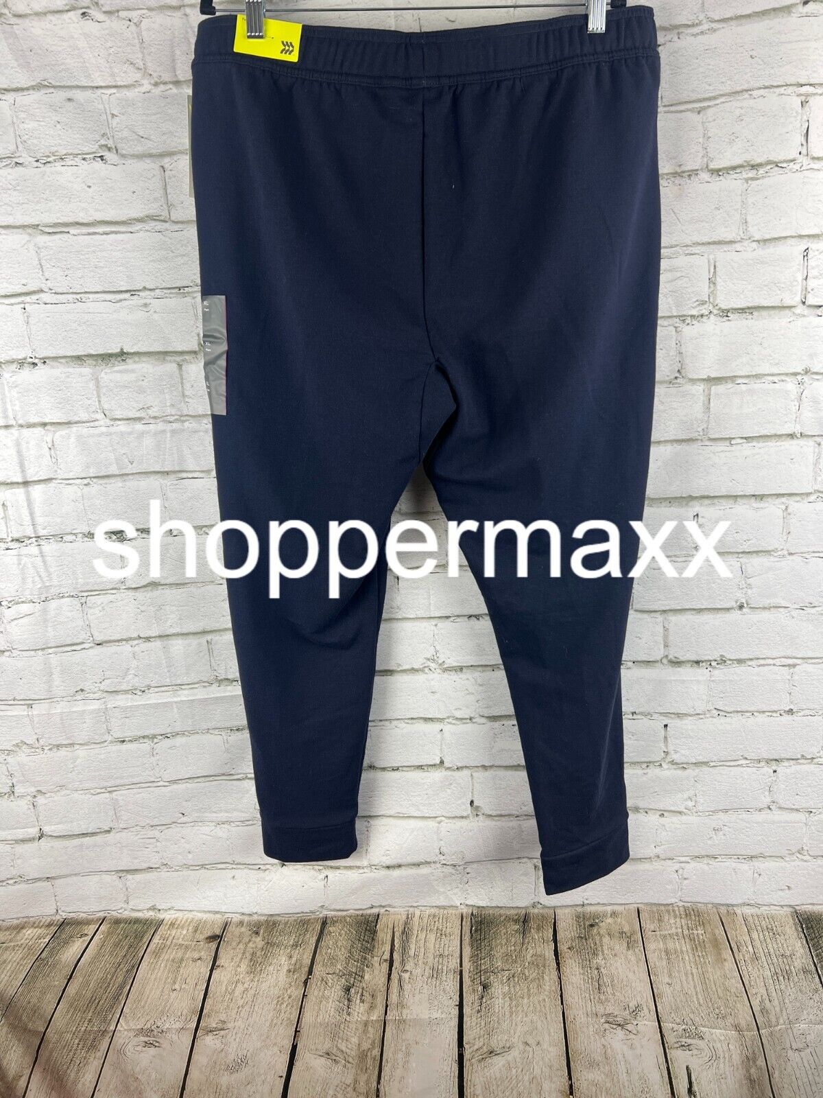 All in motion, Mens Soft gym pants sweats, Navy, XL