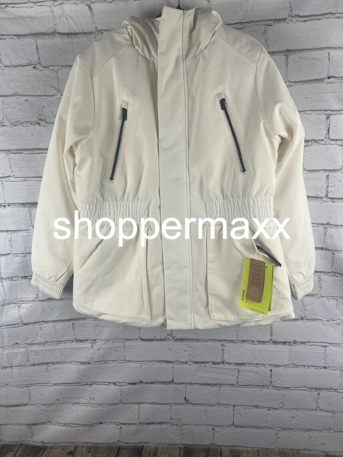 Women's Snowsport Jacket - All in Motion, Cream, MEDIUM (8-10)