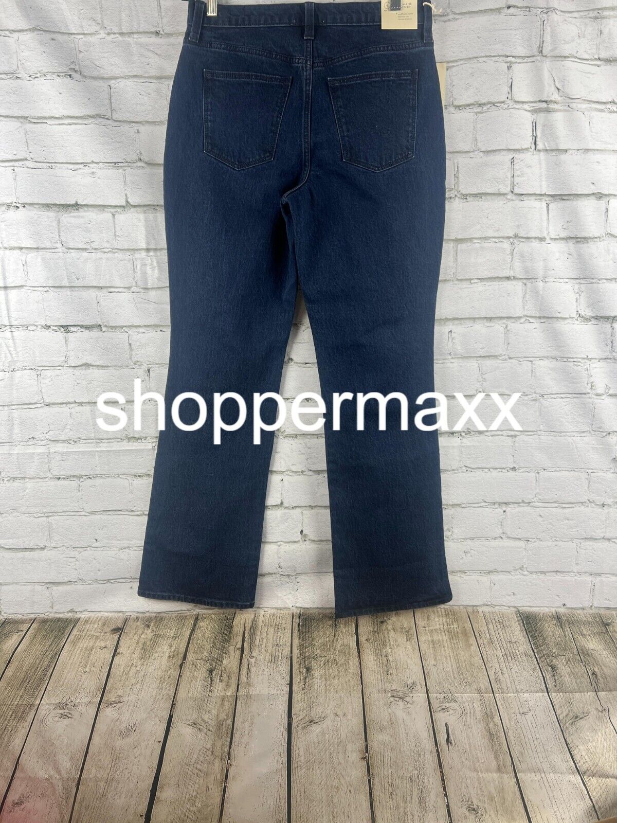 Women's High-Rise Vintage Bootcut Jeans - Universal Thread, Dark Blue, Size 6