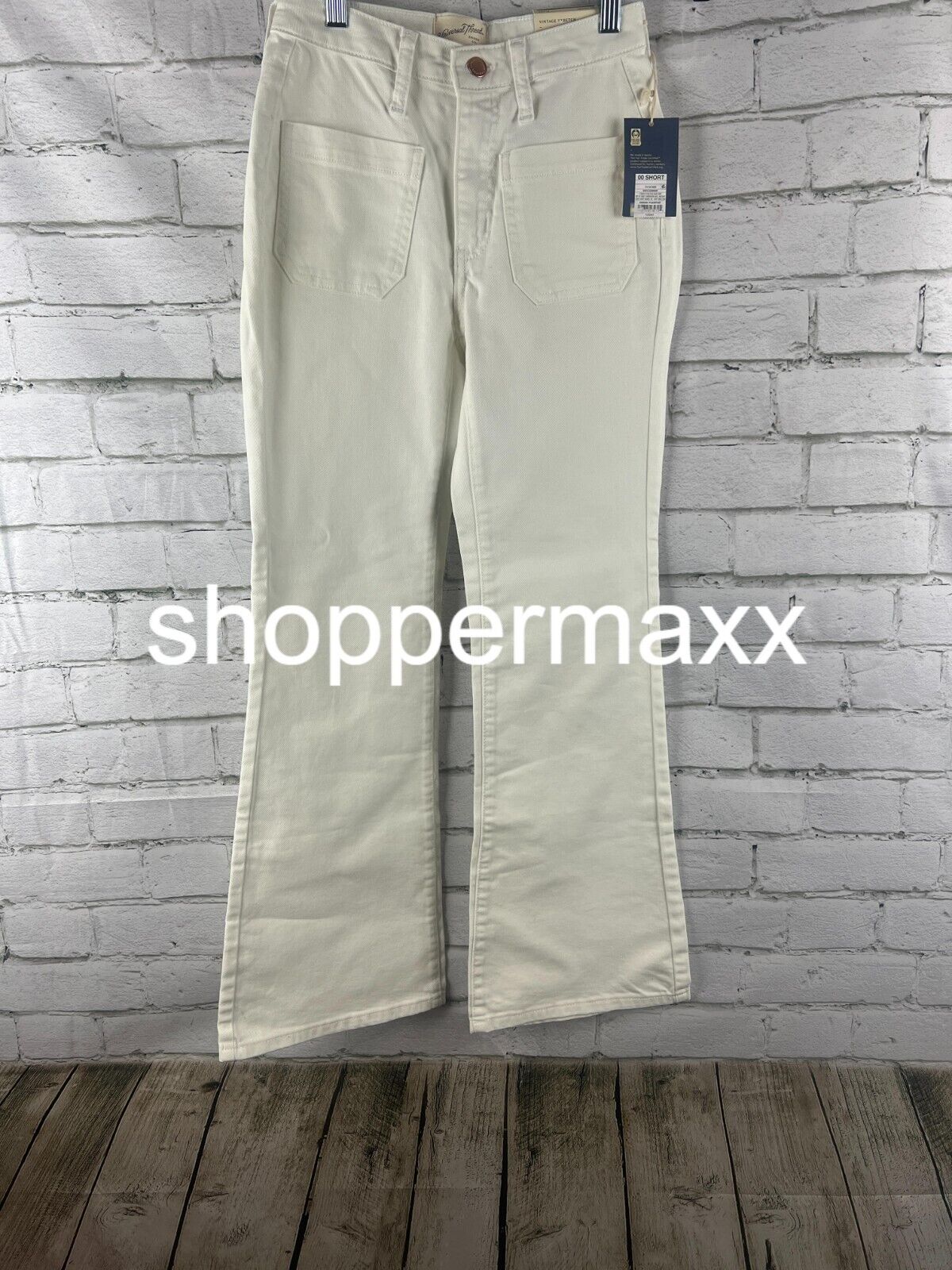 WOMEN'S HIGH-RISE FLARE JEANS - UNIVERSAL THREAD, WHITE, 00 SHORT