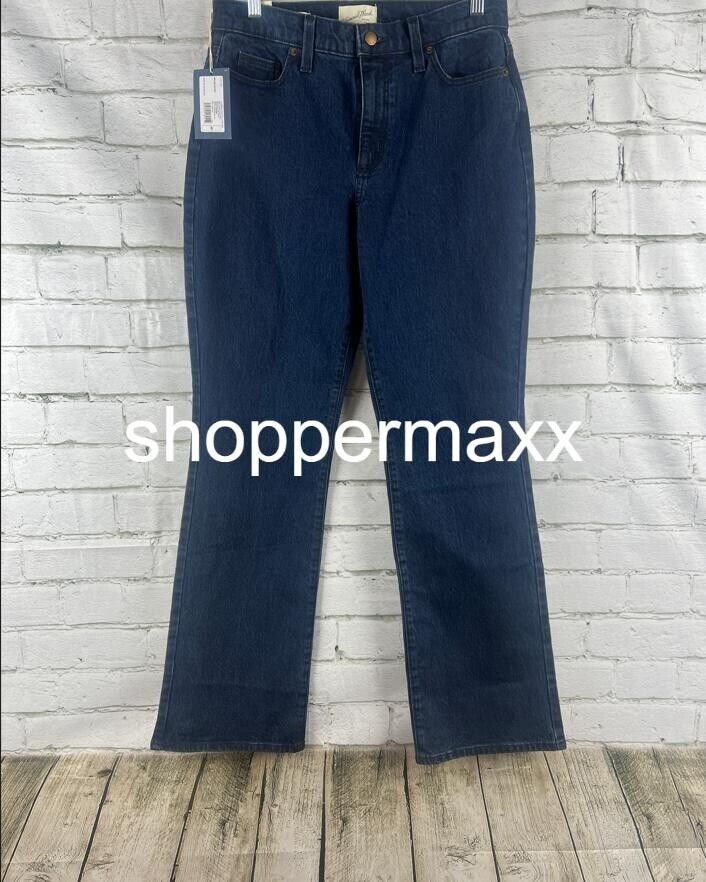 Women's High-Rise Vintage Bootcut Jeans - Universal Thread, Dark Blue, Size 6