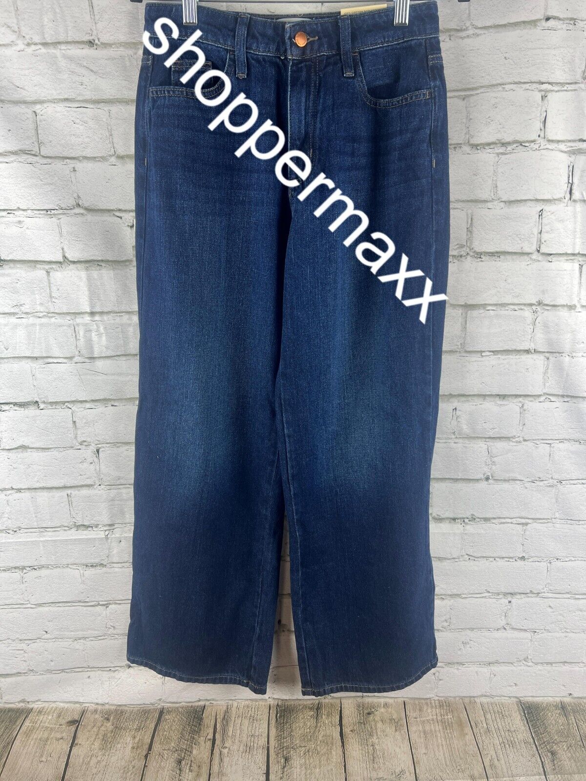 Women's High-Rise Wide Leg Jeans - Universal Thread, Dark Wash, 4 Short