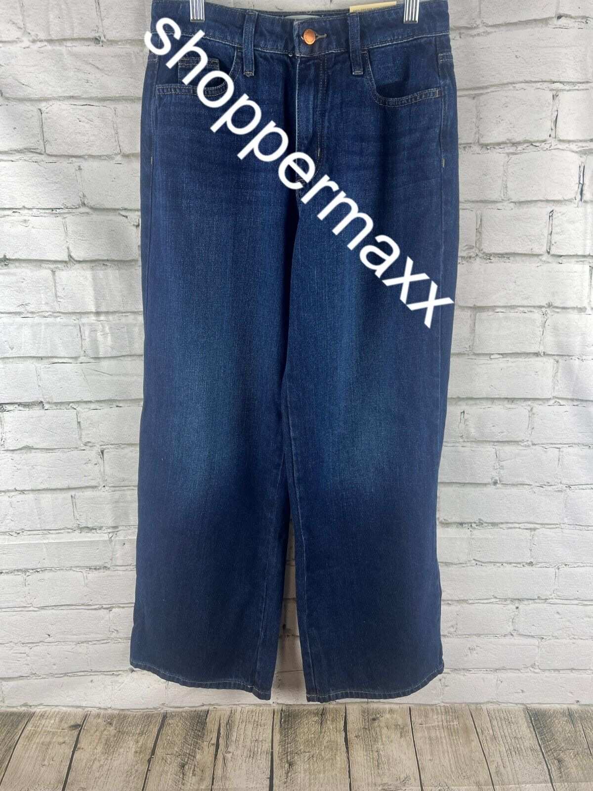 Women's High-Rise Wide Leg Jeans - Universal Thread, Dark Wash, 4 Short