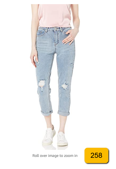 UNIONBAY Women's Mom fit Jean, Mirage, 5