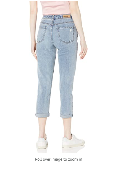 UNIONBAY Women's Mom fit Jean, Mirage, 5