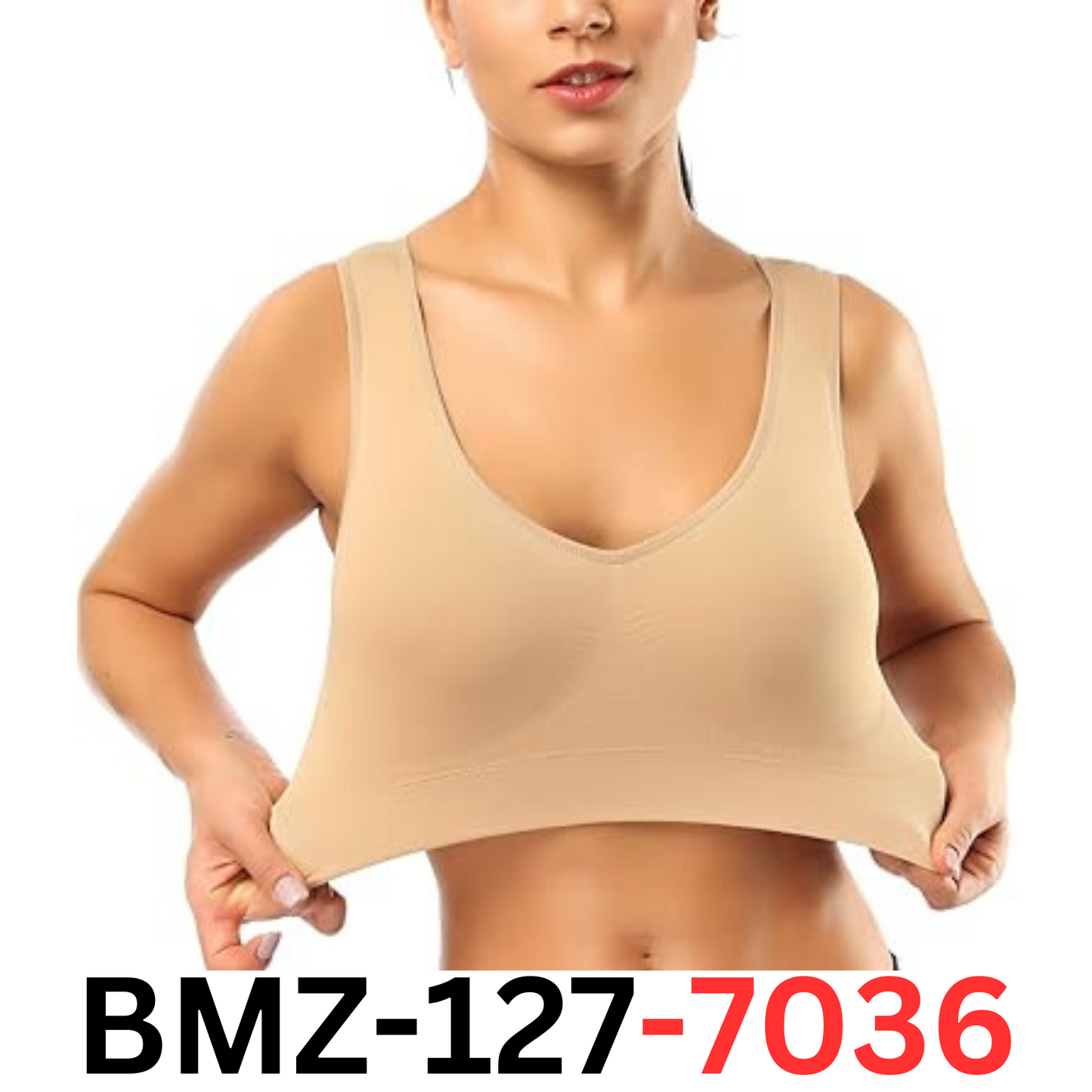BESTENA Sports Bras for Women, Seamless Comfortable Yoga Bra Removable Pads, 3XL