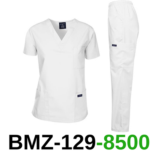Dagacci Medical Uniform Woman and Man Scrub Set Unisex Medical Scrub, XL