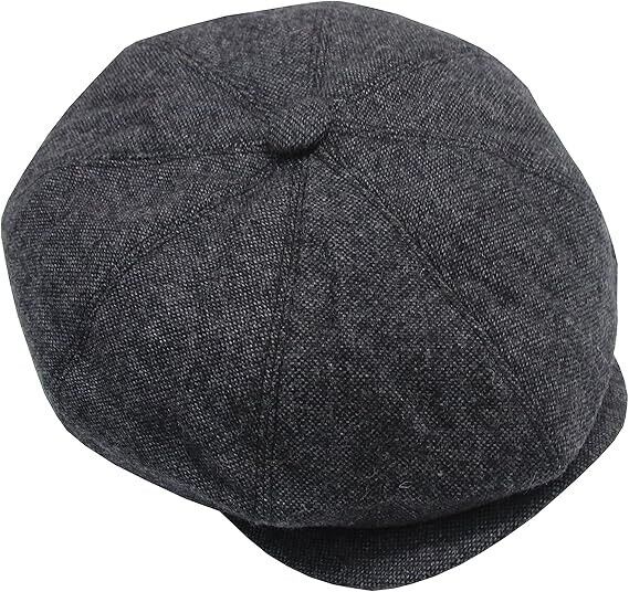 YOFARCHOY Newsboy Hats for Men Classic 8 Panel Flat Cap Peaky Blinders Irish Hat
