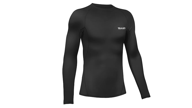 Youth Boys Girls Thermal Compression Shirt Fleece Lined Athletic Base, M