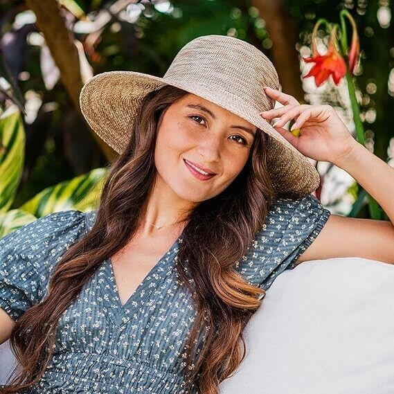 Wallaroo Hat Company Women Victoria Fedora UPF 50+ Sun Protection Hat, One Size