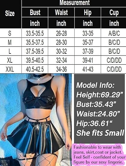Avidlove Sexy Lingerie Set with Underwire Garter Belt Lingerie Set Women Bra, XS