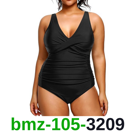 Yonique Plus Size Swimsuit One Piece Bathing Suits for Women Tummy Control, 18