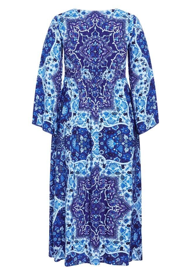 Aveology Skylar Maxi Dress, Magenta, Size 14