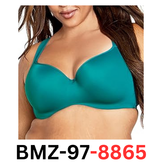 Avenue Women's Plus Size Bra Fshn Balconette Deep Teal 48DDD