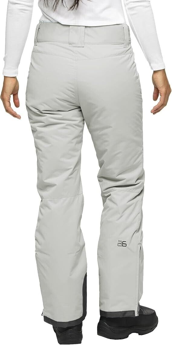 Arctix Women's Insulated Snow Pants, Quiet Grey, Medium (8-10)- 31 INSEAM