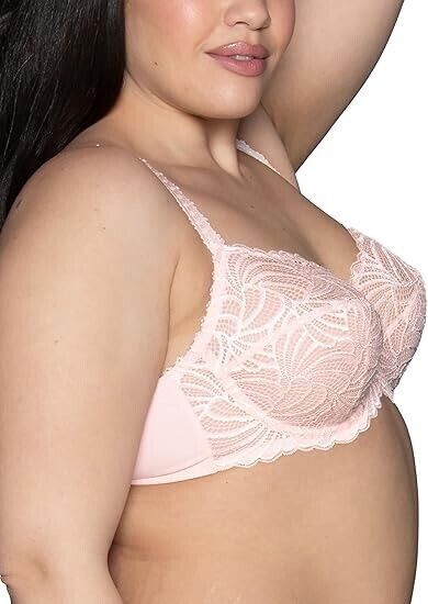 Vanity Fair Women Beautiful Indulgence Lace Bra- Underwire, Non Padded Cup, 38DD