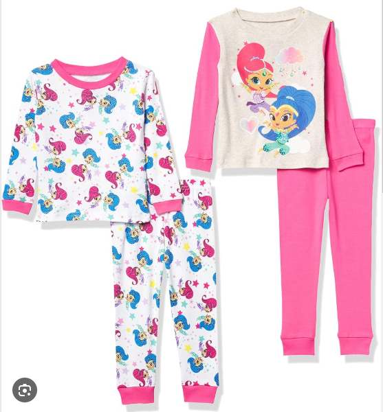 Amazon.com: Shimmer and Shine Girls' Toddler Short Sleeve T shirt 3T