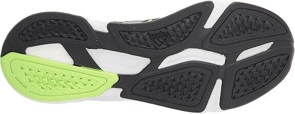 adidas Men's X9000l2 Shoes Running Black 11 Black/Matte Silver/Signal Green