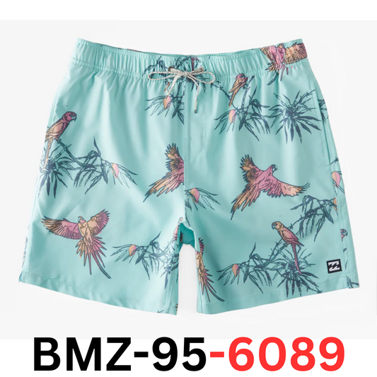 Billabong Sundays Layback 17" Swim Trunks, Mist, Medium