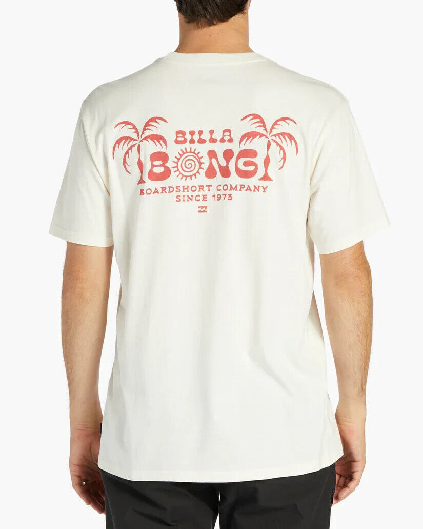 Billabong Lounge Men's T-Shirt, Off-White, Size XXL (2XL)