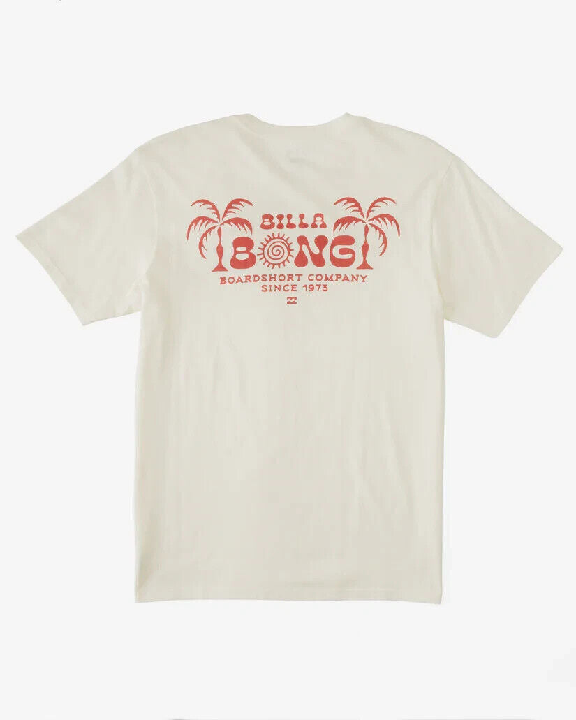 Billabong Lounge Men's T-Shirt, Off-White, Size XXL (2XL)