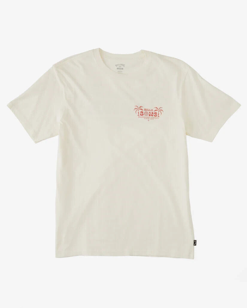 Billabong Lounge Men's T-Shirt, Off-White, Size XXL (2XL)