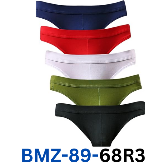 yuyangdpb Men's Comfortsoft Modal Bikini Briefs 5 Pack Large