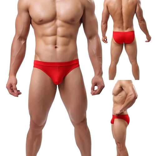 yuyangdpb Men's Comfortsoft Modal Bikini Briefs 5 Pack Large