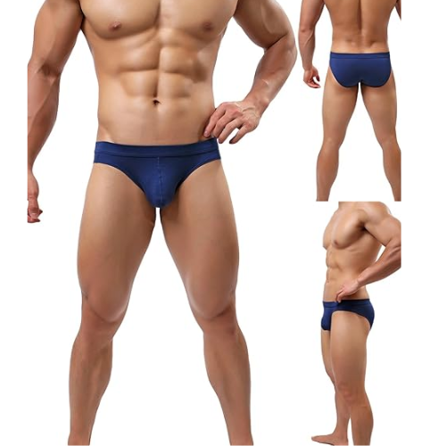 yuyangdpb Men's Comfortsoft Modal Bikini Briefs 5 Pack Large