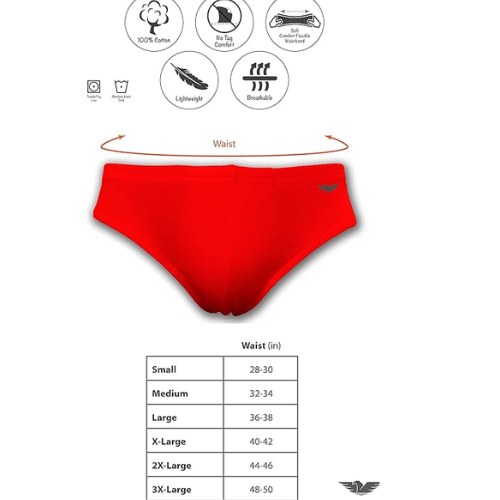 AMERICAN ACTIVE 24/7  Men's 12 Pack Sport Bikini  (Medium, 12 Pack- CORE Solids)