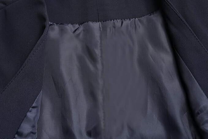 V VOCNI Women' Fully Lined 4 Button V-Neck Economy Dressy Suit Vest Waistcoat, L