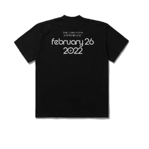 The Weeknd The Dawn FM Experience T-Shirt, Black, Medium