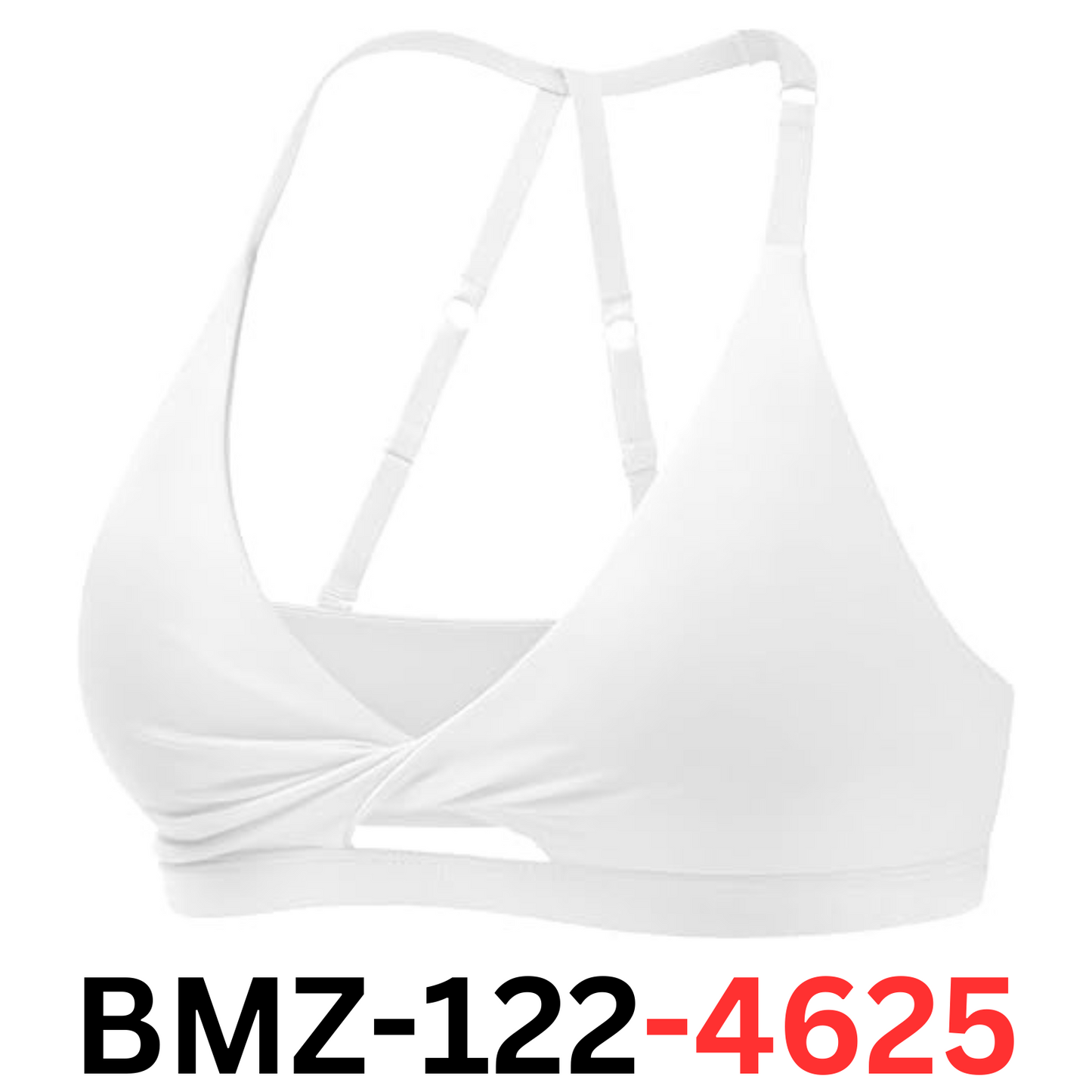 YEOREO Sports Bra for Women Micaela Open Back Workout Gym Bra Padded Yoga Top, S