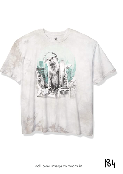 The Mountain Unisex-Adult's Dj Otter, Grey, Medium