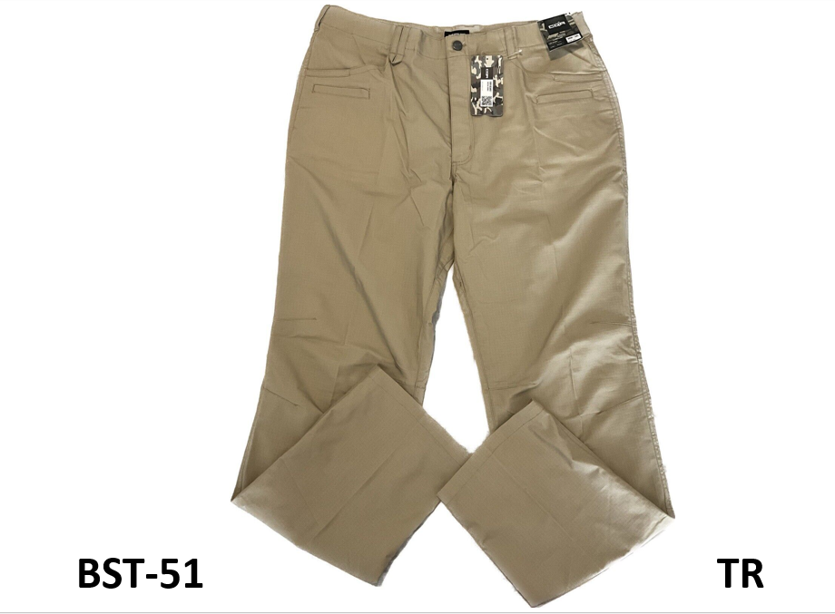 CQR GEARS FLEXY STRETCH TACTICAL MEN PANTS SERIES TFP500 36W/32L Color Khaki