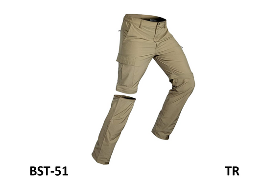 Wespornow Men Convertible-Hiking-Pants Quick Dry Lightweight Zip Off Breathable