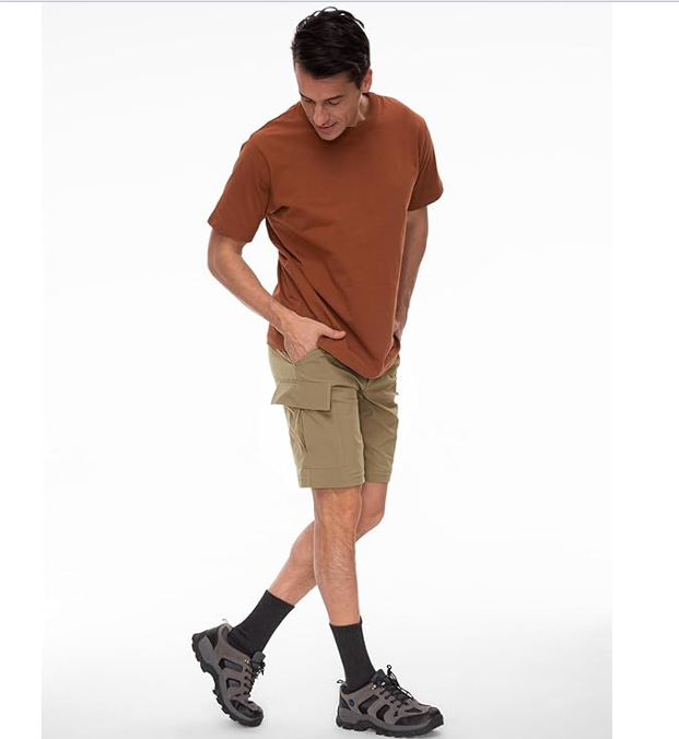 Wespornow Men Convertible-Hiking-Pants Quick Dry Lightweight Zip Off Breathable