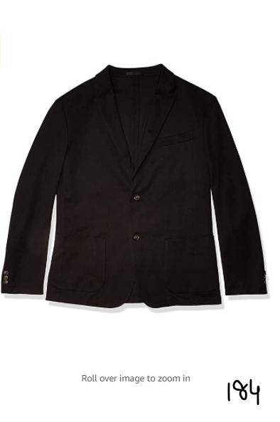 Essentials Men's Unlined Knit Sport Coat, Navy, X-Small