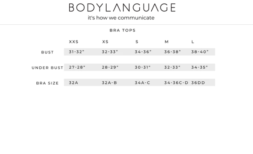 Body Language Women's 246753 Renzo Top Stars Bra Underwear Size XS