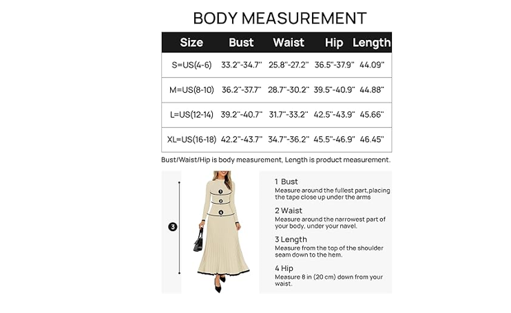 ZESICA Women's Long Sleeve Sweater Dress 2024 Fall Crewneck Ribbed, M~6982