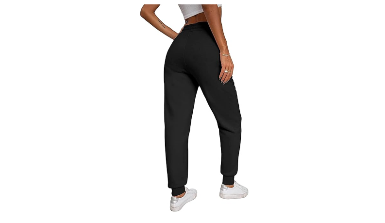 Yeokou Women's Warm Sherpa Lined Athletic Sweatpants Jogger Fleece Pants, Small