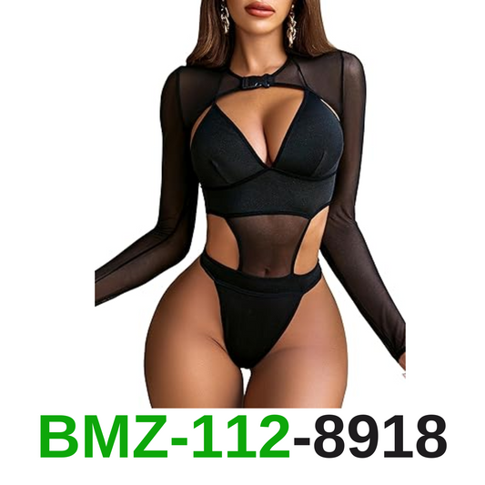 Avidlove Festival Outfits for Women Rave Bodysuits Buckle Shrug Crop Top for, L