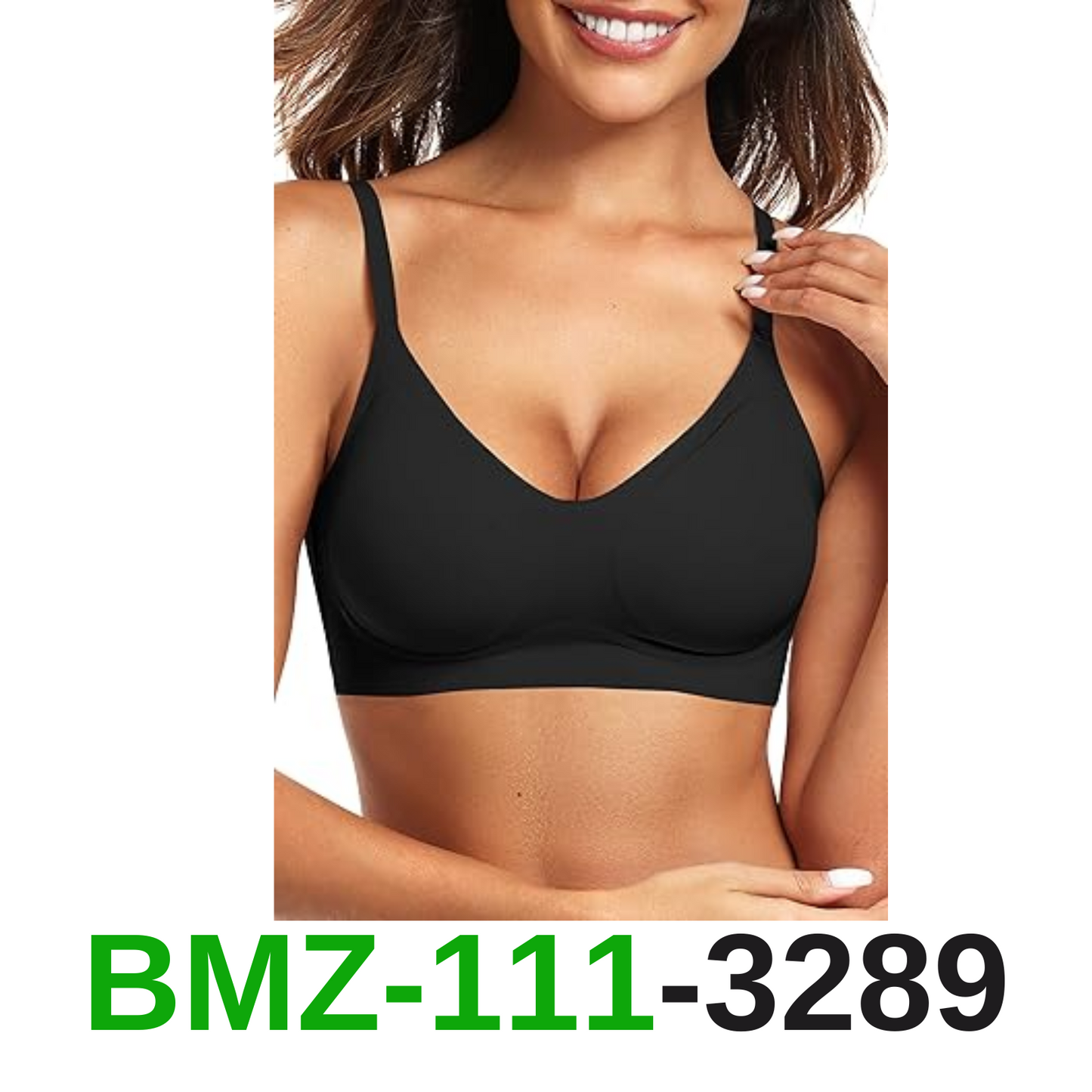 Vertvie Womens Seamless Bra No Underwire Comfort Push Up Bras Buttery Soft, XL