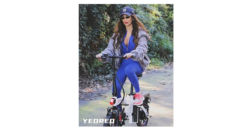 YEOREO Women Long Sleeve Workout Jumpsuit Zip Up Romper Bottom Pants Bodysuit, L