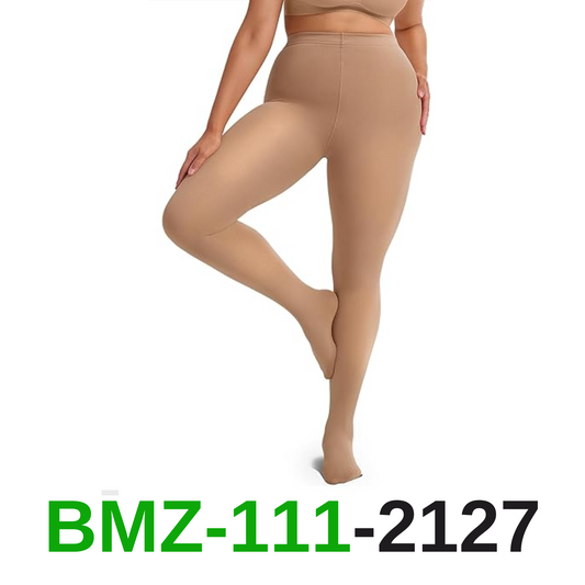 Vertvie Plus Size Fleece Lined Tights for Women Thermal Pantyhose Winter, XL-XXL