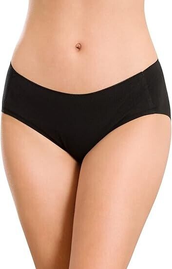 Wealurre Cotton Bikini Women's Breathable Panties Seamless Comfort Underwear, XL