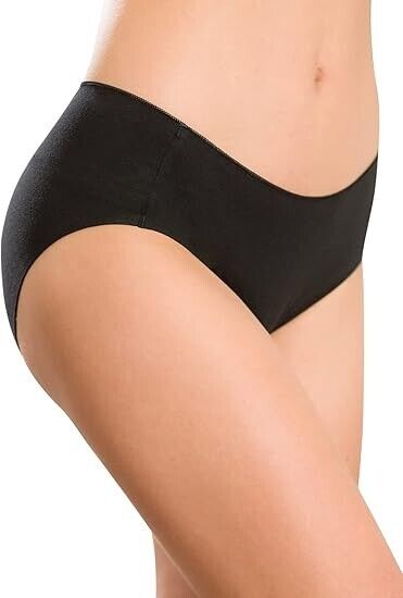 Wealurre Cotton Bikini Women's Breathable Panties Seamless Comfort Underwear, XL
