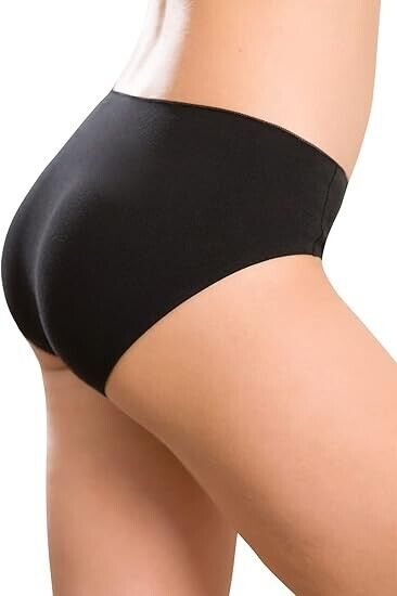 Wealurre Cotton Bikini Women's Breathable Panties Seamless Comfort Underwear, XL